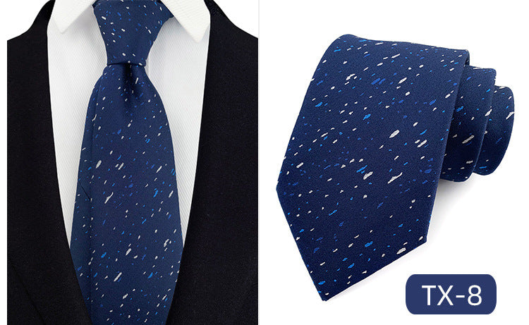 Corbata para hombre al por mayor en stock, de tejido jacquard teñido en hilo, con pequeño patrón floral, estilo informal de negocios, ideal para bodas y para el novio.