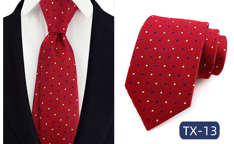 Corbata para hombre al por mayor en stock, de tejido jacquard teñido en hilo, con pequeño patrón floral, estilo informal de negocios, ideal para bodas y para el novio.