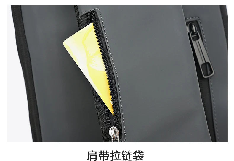 Bolso de pecho a la moda para hombre, riñonera cruzada Oxford de alta calidad, diseño antirrobo, bolso de hombro